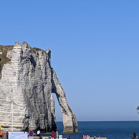 L'Aiguille Creuse Étretat Exterior foto