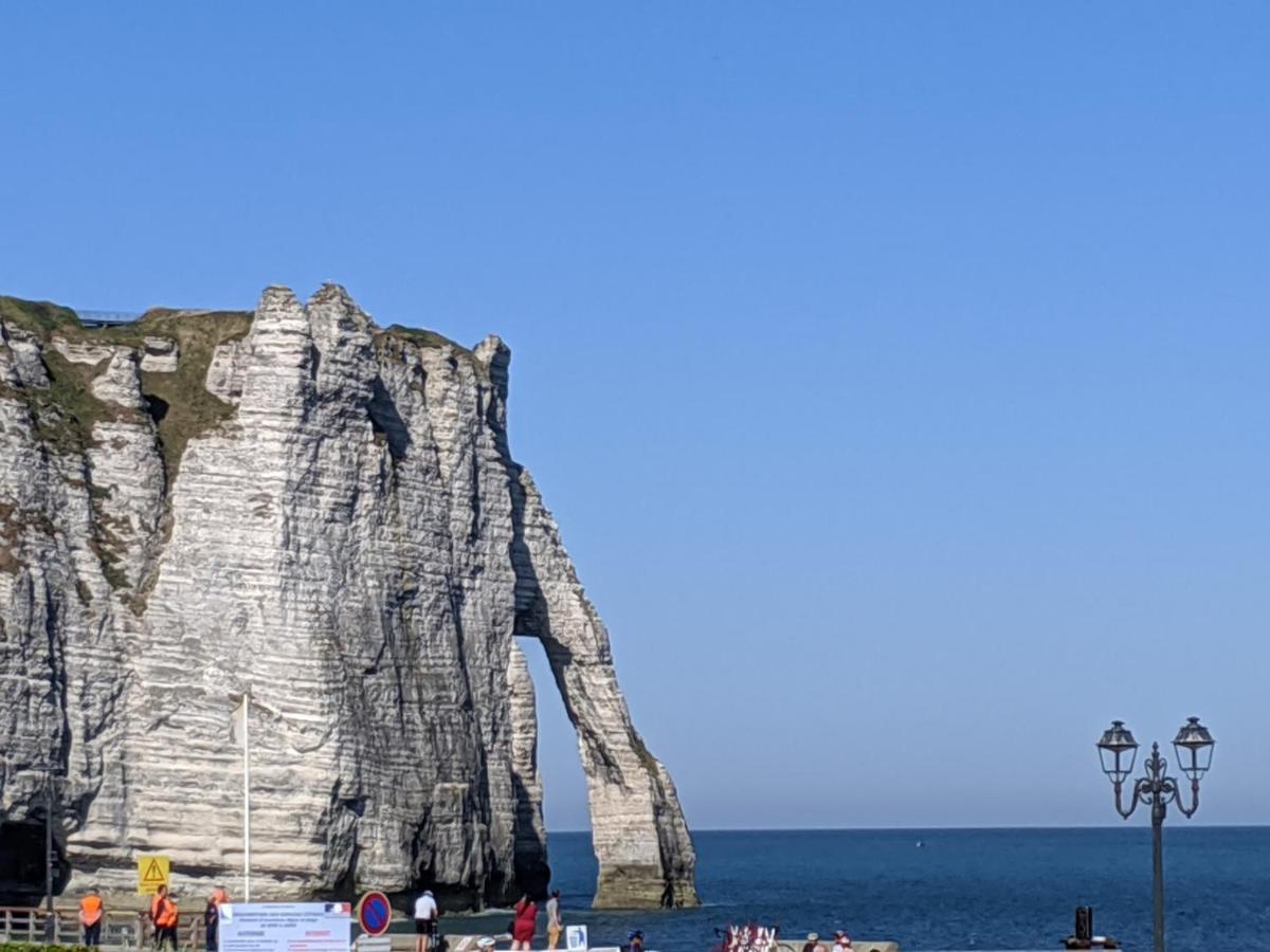 L'Aiguille Creuse Étretat Exterior foto